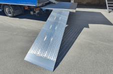 Flyttramp, 550 kg, 2310 x 800 mm, aluminium