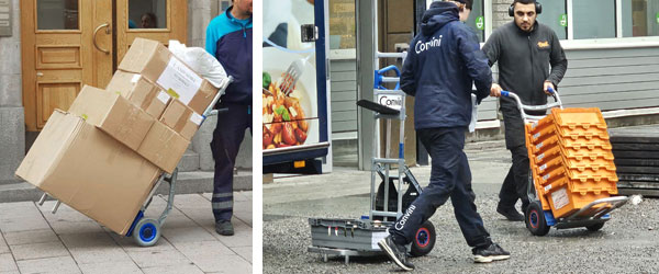 Bild på modulkärror